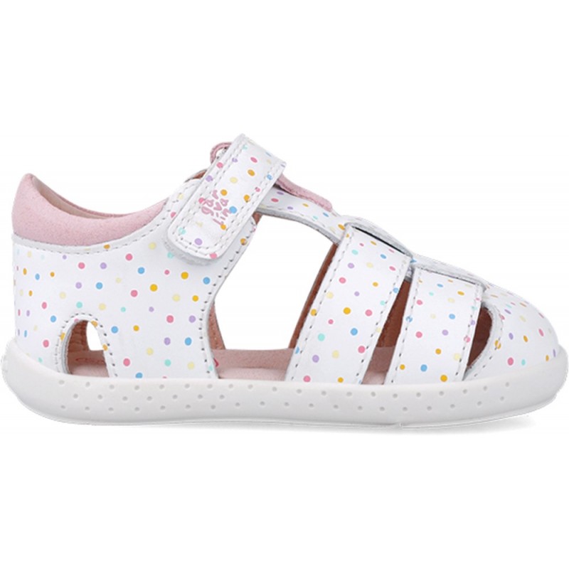 252329 Barefoot Soft Respectful Sandalen für Mädchen BLANCO_B050