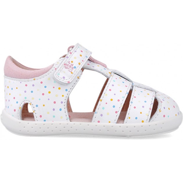 252329 Barefoot Soft Respectful Sandalen für Mädchen BLANCO_B050
