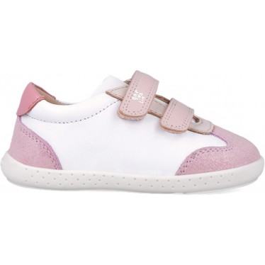 Garvalin 252331 Barefoot Soft Respectful Sportschuh für Mädchen BLANCO_ROSA_B113