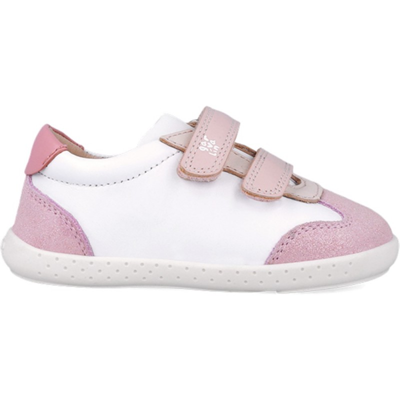 Garvalin 252331 Barefoot Soft Respectful Sportschuh für Mädchen BLANCO_ROSA_B113