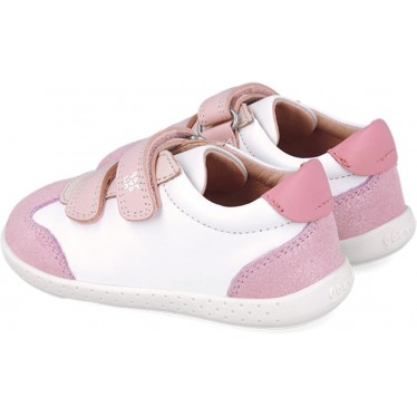 Garvalin 252331 Barefoot Soft Respectful Sportschuh für Mädchen BLANCO_ROSA_B113