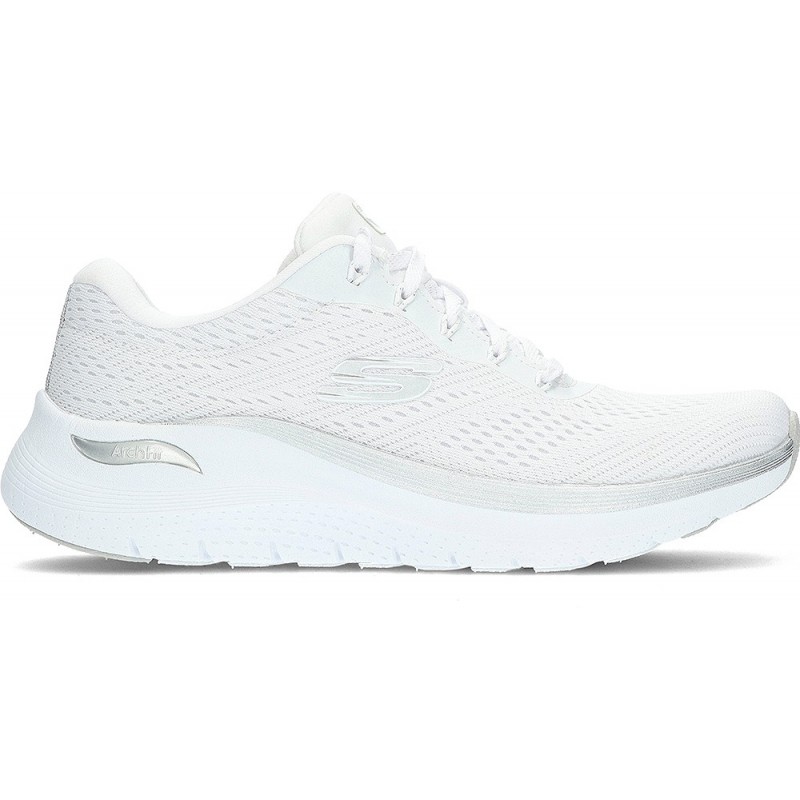 SKECHERS 150067 Arch Fit Damen-Sneaker WHITE_SILVER