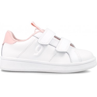 Garvalín Schulsneaker für Mädchen 231750 Cool BLANCO_ROSA_B113