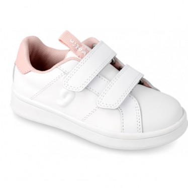 Garvalín Schulsneaker für Mädchen 231750 Cool BLANCO_ROSA_B113