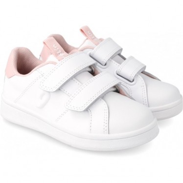 Garvalín Schulsneaker für Mädchen 231750 Cool BLANCO_ROSA_B113