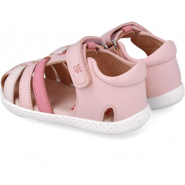 Garvalin 252332 Weiche Barfußsandalen für Mädchen ROSA_B032