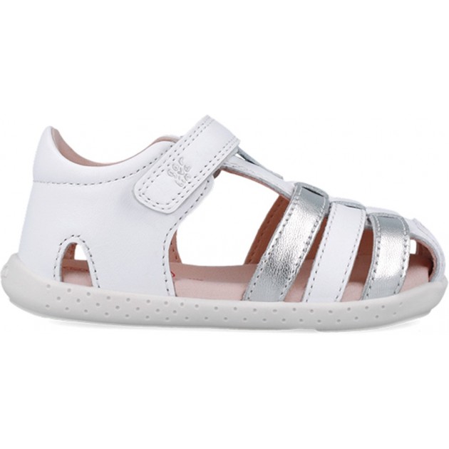 Garvalin 252332 Weiche Barfußsandalen für Mädchen BLANCO_PLATA_C313 Garvalin 252332 Weiche Barfußsandalen für Mädchen BLANCO_PLATA_C313