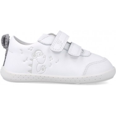 Garvalin 252333 Weiche Dinosaurier-respektvolle Sportschuhe für Jungen BLANCO_B050