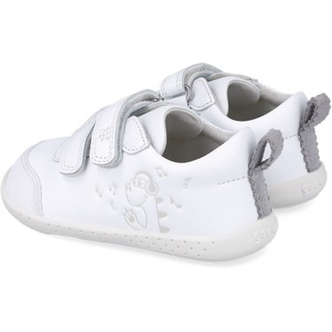Garvalin 252333 Weiche Dinosaurier-respektvolle Sportschuhe für Jungen BLANCO_B050