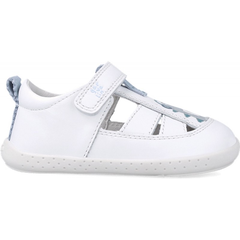 Garvalin 252334 Weiche Dinosaurier-Sandale für Jungen BLANCO_B050