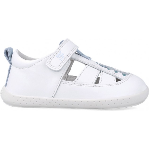 Garvalin 252334 Weiche Dinosaurier-Sandale für Jungen BLANCO_B050