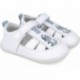 Garvalin 252334 Weiche Dinosaurier-Sandale für Jungen BLANCO_B050