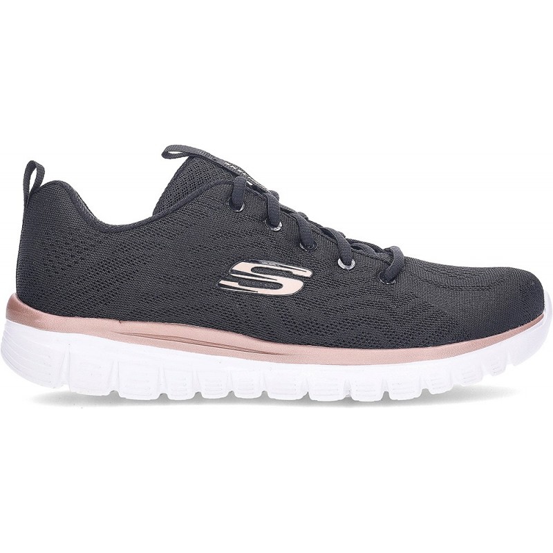 SKECHERS Graceful-Get Connected 12615 Turnschuhe BLACK_GOLD