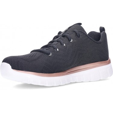 SKECHERS Graceful-Get Connected 12615 Turnschuhe BLACK_GOLD