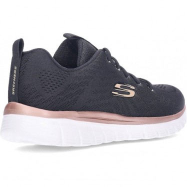 SKECHERS Graceful-Get Connected 12615 Turnschuhe BLACK_GOLD