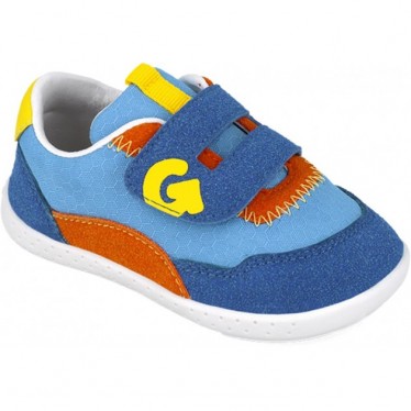 Garvalin 252335 Soft Mesh Respectful Sportschuhe für Jungen AZUL_AMARILLO_B598