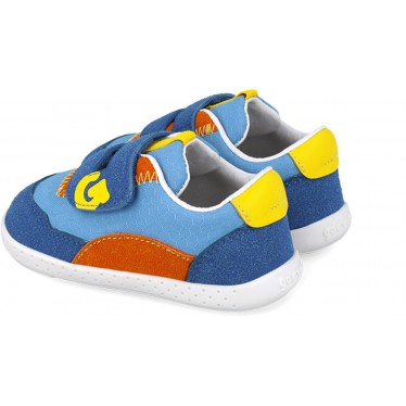Garvalin 252335 Soft Mesh Respectful Sportschuhe für Jungen AZUL_AMARILLO_B598