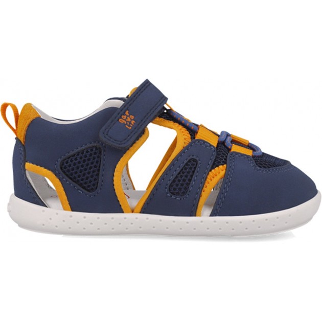 Garvalin 252336 Weiche Mesh-Sandale für Jungen AZUL_NARANJA_A056 Garvalin 252336 Weiche Mesh-Sandale für Jungen AZUL_NARANJA_A056
