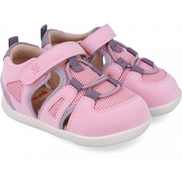 Garvalin 252336 Weiche Mesh-Sandalen für Mädchen ROSA_C032