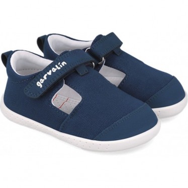 Garvalin 252340 Barefoot Soft geschlossene Sandale für Jungen AZUL_MARINO_A089