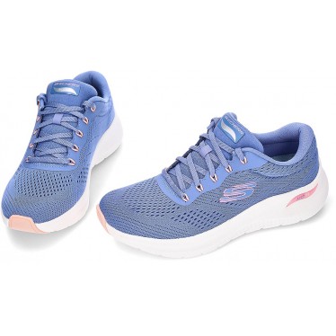 SKECHERS Archfit Damen-Sneaker Modell 150051 BLUE_PINK