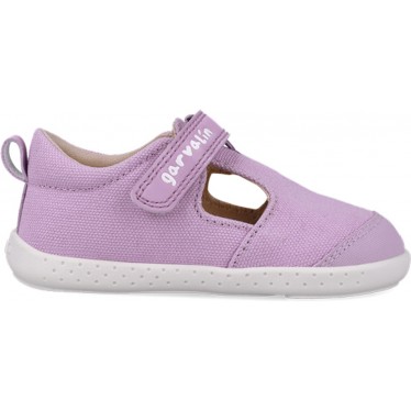 Garvalin 252340 Weiche Canvas-Sandale für Mädchen LILA_C164