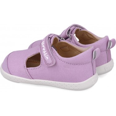 Garvalin 252340 Weiche Canvas-Sandale für Mädchen LILA_C164