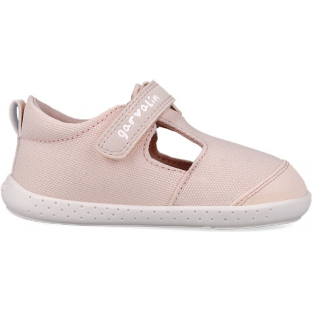 Garvalin 252340 Weiche Canvas-Sandale für Mädchen ROSA_D032