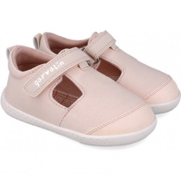Garvalin 252340 Weiche Canvas-Sandale für Mädchen ROSA_D032