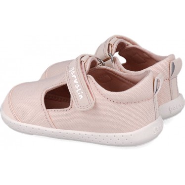 Garvalin 252340 Weiche Canvas-Sandale für Mädchen ROSA_D032