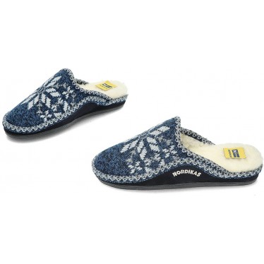 HAUS SLIPPERS NORDIKAS CLASSIC CAB 2502 DEER MARINO_2