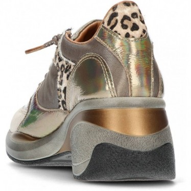 Damen-Sneaker Cetti C-1376 Metall- und Tierdruck OLD_ROSE