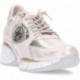 Damen-Sneaker Cetti C-1376 Metall- und Tierdruck CHAMPAGNE