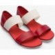 SANDAL CAMPER TRACK K200820 BLANCO_ROJO