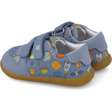 Garvalin 252341 Canvas-bedruckte respektvolle Sportschuhe für Jungen INDIGO_A631