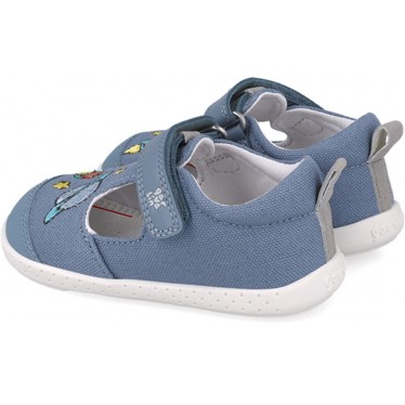 Garvalin 252342 Canvas Toy Respectful Sandale für Jungen INDIGO_A631
