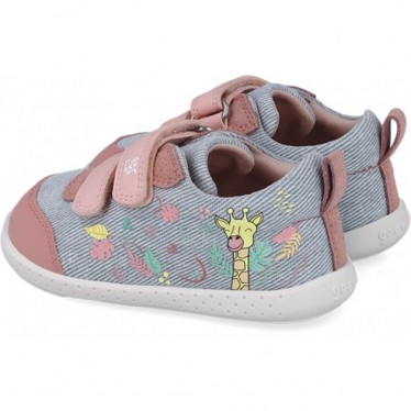 Respektvoller Sportschuh für Mädchen Garvalin 252345 Printed Canvas VAQUERO_A224