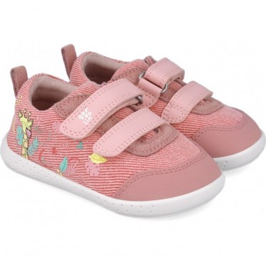 Respektvoller Sportschuh für Mädchen Garvalin 252345 Printed Canvas ROSA_B032
