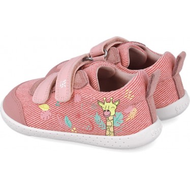 Respektvoller Sportschuh für Mädchen Garvalin 252345 Printed Canvas ROSA_B032