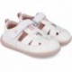 Garvalin 252346 Giraffe Canvas Respectful Sandalen für Mädchen BLANCO_C050