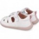 Garvalin 252346 Giraffe Canvas Respectful Sandalen für Mädchen BLANCO_C050