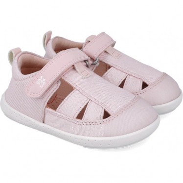 Garvalin 252348 Weiche Canvas-Sandale für Mädchen ROSA_A032