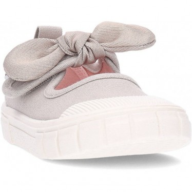 GARVALIN Canvas Bow 252380 Respectful Mädchen Ballerinas CRUDO_B663