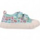Respektvoller Sportschuh für Mädchen 252383 Bedruckter Canvas TURQUESA_A539