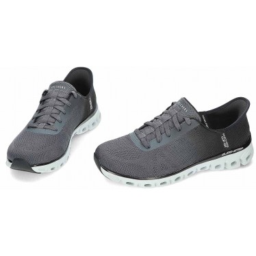 SKECHERS Slip-Ins Damen Sneaker 104566 BLACK