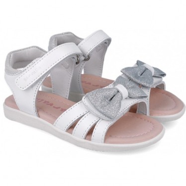 Garvalin 252422 Dream Bow Sandale für Mädchen BLANCO_B050