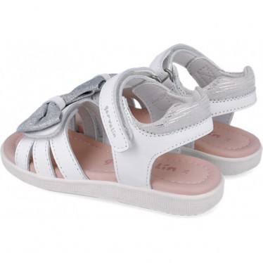 Garvalin 252422 Dream Bow Sandale für Mädchen BLANCO_B050