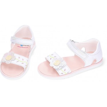 Pablosky Quizz 054600 Respektvolle Sandalen OLIMPO_BLANCO