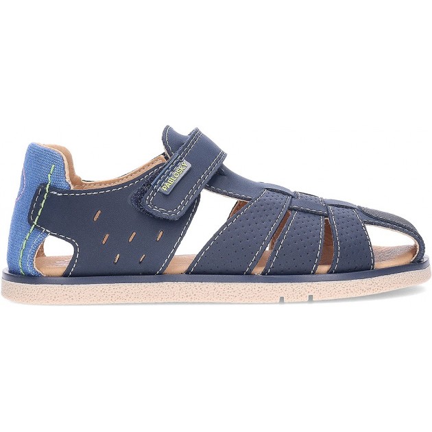 Pablosky Quizz 055223 Barfußsandalen NAVY Pablosky Quizz 055223 Barfußsandalen NAVY