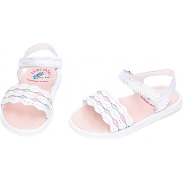 Pablosky Quizz 054000 Barfußsandalen OLIMPO_BLANCO